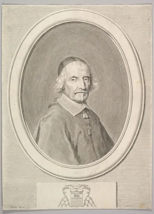Framed Print : Francois de Villemontee, 1661. Creator: Claude Mellan Framed Print : Francois de Villemontee, 1661. Creator: Claude Mellan