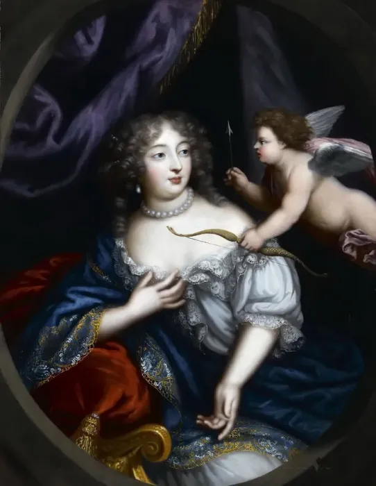 Framed Print : Francoise-Athenais de Rochechouart, marquise de Montespan (1640-1707). Artist: Mignard, Pierre (1612-1695) Framed Print : Francoise-Athenais de Rochechouart, marquise de Montespan (1640-1707). Artist: Mignard, Pierre (1612-1695)