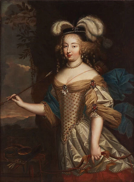 Francoise-Athenais de Rochechouart, marquise de Montespan (1640-1707), as Diana