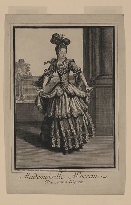 Framed Print : Francoise Fanchon Moreau, End of 17th cen Artist: Anonymous