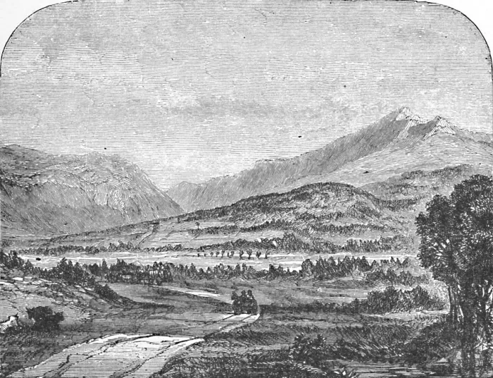 Framed Print : Franconia Mountains, from Thornton, 1883 Framed Print : Franconia Mountains, from Thornton, 1883