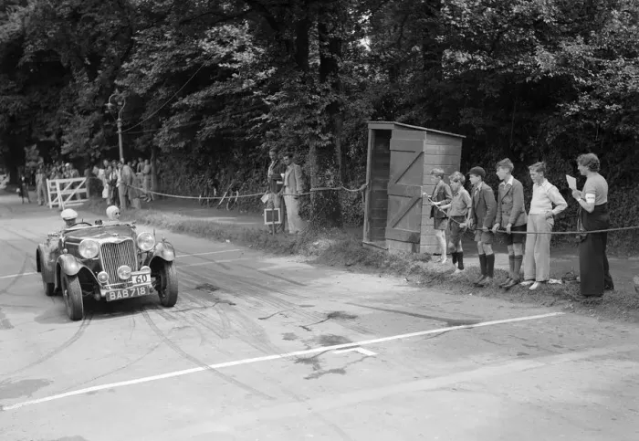 Framed Print : Frank Barnes Autosports team Singer B37, winner of a silver award, MCC Torquay Rally, July 1937 Framed Print : Frank Barnes Autosports team Singer B37, winner of a silver award, MCC Torquay Rally, July 1937
