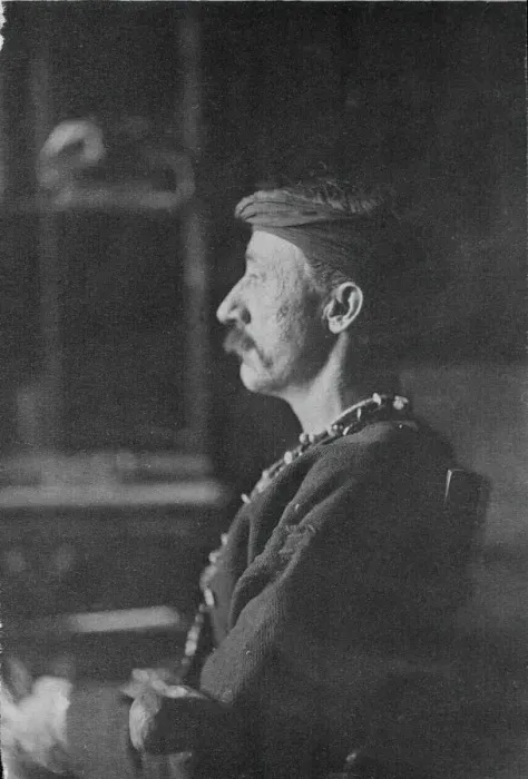Framed Print : Frank Hamilton Cushing, 1895. Creator: Thomas Eakins Framed Print : Frank Hamilton Cushing, 1895. Creator: Thomas Eakins
