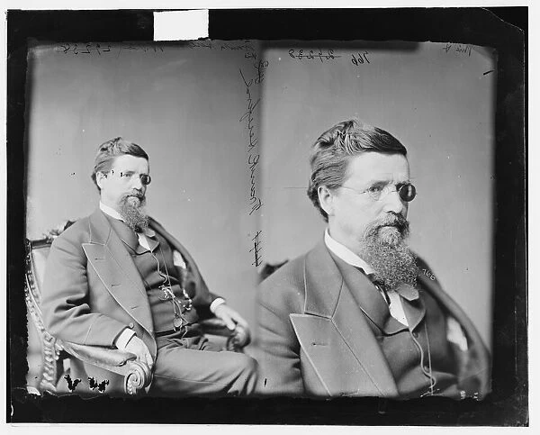 Frank Hereford of West Virginia, California forty-niner, between 1865 and 1880. Creator: Unknown