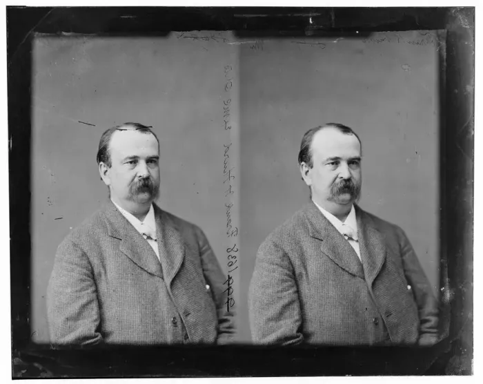 Framed Print : Frank Hunt Hurd of Ohio, 1865-1880. Creator: Unknown Framed Print : Frank Hunt Hurd of Ohio, 1865-1880. Creator: Unknown