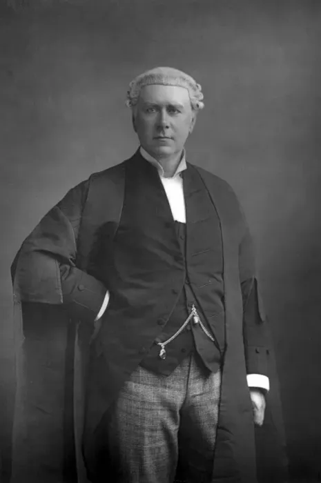 Framed Print : Frank Lockwood (1846-1897), English lawyer and politician, 1890. Artist: W&D Downey Framed Print : Frank Lockwood (1846-1897), English lawyer and politician, 1890. Artist: W&D Downey