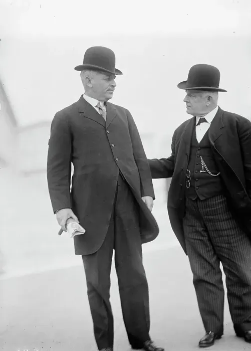 Framed Print : Frank Putnam Flint, Senator from California, Left, with Senator Thomas Staples... 1913. Creator: Harris & Ewing. Frank Putnam Flint, Senator from California, Left, with Senator Thomas Staples... 1913. Creator: Harris & Ewing Framed Print : Frank Putnam Flint, Senator from California, Left, with Senator Thomas Staples... 1913. Creator: Harris & Ewing. Frank Putnam Flint, Senator from California, Left, with Senator Thomas Staples... 1913. Creator: Harris & Ewing