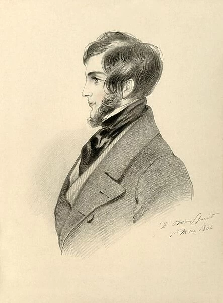 Frank Sheridan, 1844. Creator: Richard James Lane