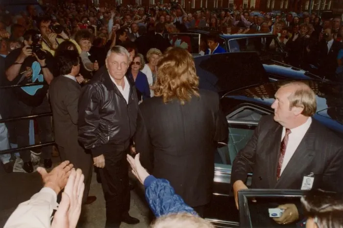 Framed Print : Frank Sinatra, Royal Albert Hall, London, 1989. Creator: Brian Foskett Framed Print : Frank Sinatra, Royal Albert Hall, London, 1989. Creator: Brian Foskett