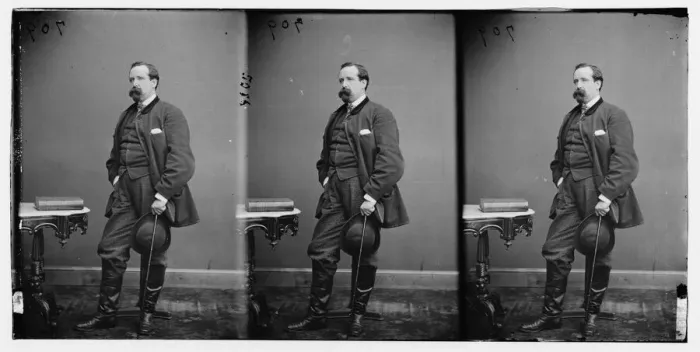 Framed Print : Frank Vizetelly, ca. 1860-1865. Creator: Unknown