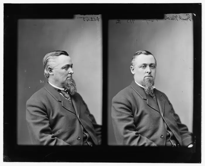 Framed Print : Frank Welch of Nebraska, 1865-1880. Creator: Unknown Framed Print : Frank Welch of Nebraska, 1865-1880. Creator: Unknown