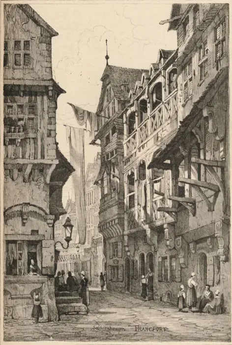 Framed Print : Frankfurt, c1820 (1915). Artist: Samuel Prout Framed Print : Frankfurt, c1820 (1915). Artist: Samuel Prout