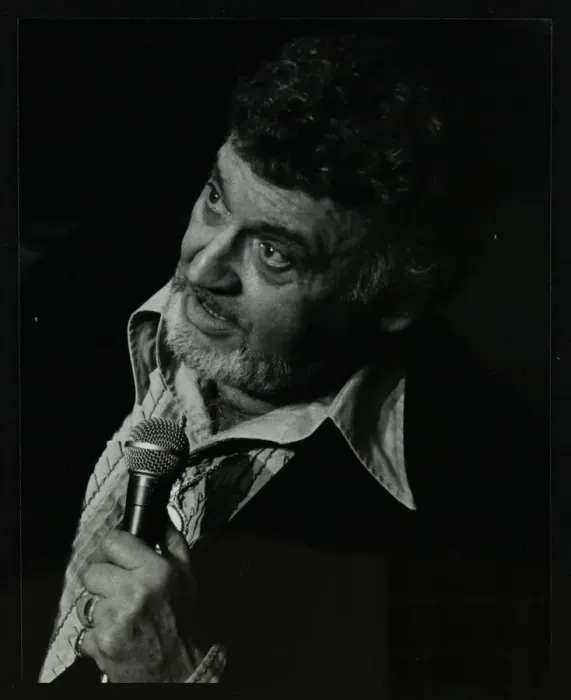 Framed Print : Frankie Laine on stage at the Forum Theatre, Hatfield, Hertfordshire, 10 May 1982 Framed Print : Frankie Laine on stage at the Forum Theatre, Hatfield, Hertfordshire, 10 May 1982