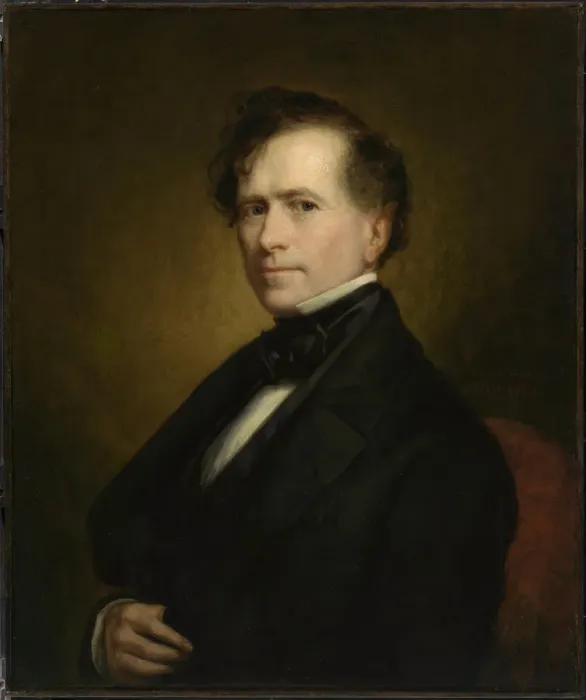 Framed Print : Franklin Pierce, November 1852. Creator: George Peter Alexander Healy Framed Print : Franklin Pierce, November 1852. Creator: George Peter Alexander Healy