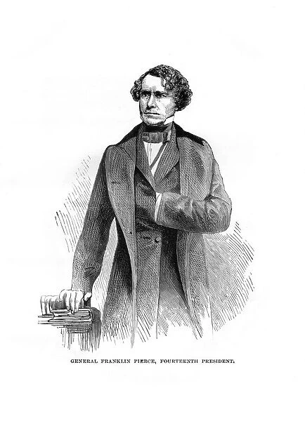 Franklin Pierce, president of the United States, c1850s