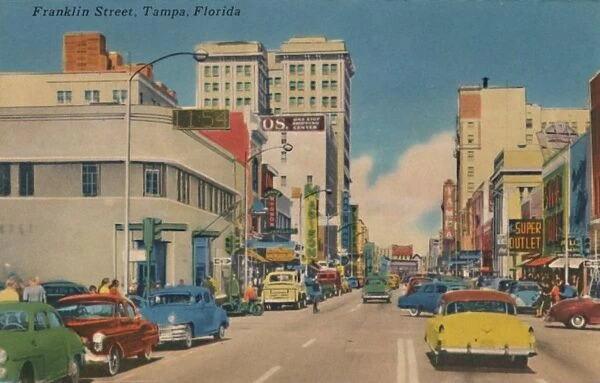Franklin Street, Tampa, Florida, c1940s