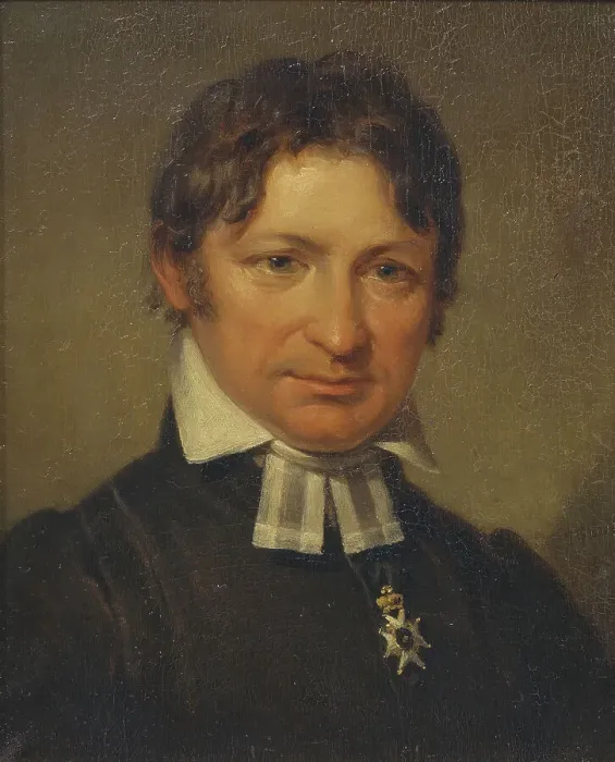 Framed Print : Frans Mikael Franzén, 1772-1847, Bishop, Poet, 1828. Creator: Johan Gustaf Sandberg Framed Print : Frans Mikael Franzén, 1772-1847, Bishop, Poet, 1828. Creator: Johan Gustaf Sandberg