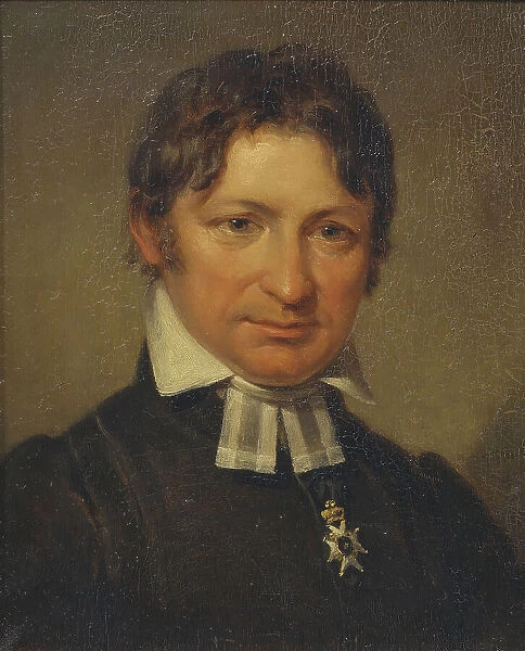Frans Mikael Franzén, 1772-1847, Bishop, Poet, 1828. Creator: Johan Gustaf Sandberg