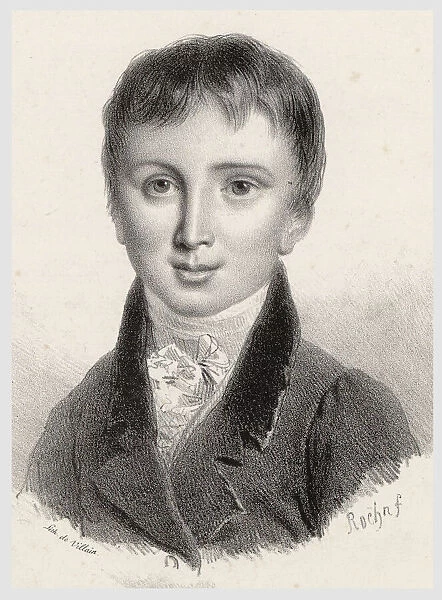 Franz Liszt at the Age of 11, c. 1822. Creator: Le Villain