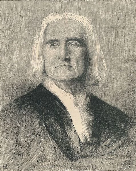 Franz Liszt, c1880, (1886). Artist: Franz von Lenbach