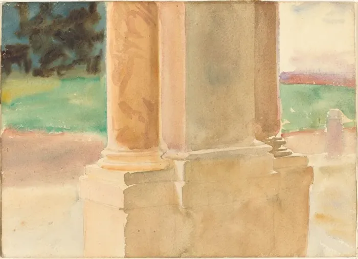 Framed Print : Frascati, Architectural Study, c. 1907. Creator: John Singer Sargent Framed Print : Frascati, Architectural Study, c. 1907. Creator: John Singer Sargent