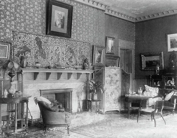 Fraser House, Washington, D.C. 1900?. Creator: Frances Benjamin Johnston