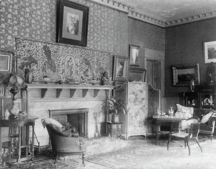 Framed Print : Fraser House, Washington, D.C. 1900?. Creator: Frances Benjamin Johnston Framed Print : Fraser House, Washington, D.C. 1900?. Creator: Frances Benjamin Johnston
