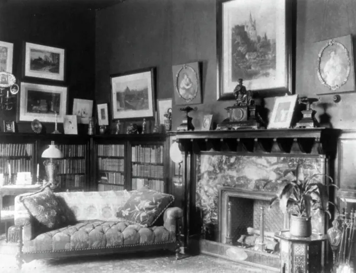 Framed Print : Fraser House, Washington, D.C. 1900?. Creator: Frances Benjamin Johnston Framed Print : Fraser House, Washington, D.C. 1900?. Creator: Frances Benjamin Johnston