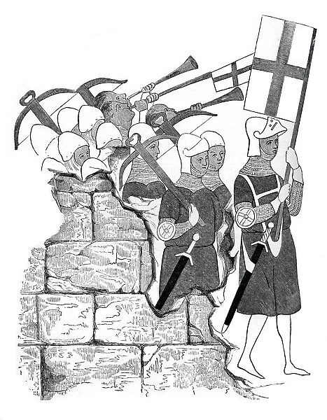 Fraternity of the Cross-bowmen, 15th century, (1870)