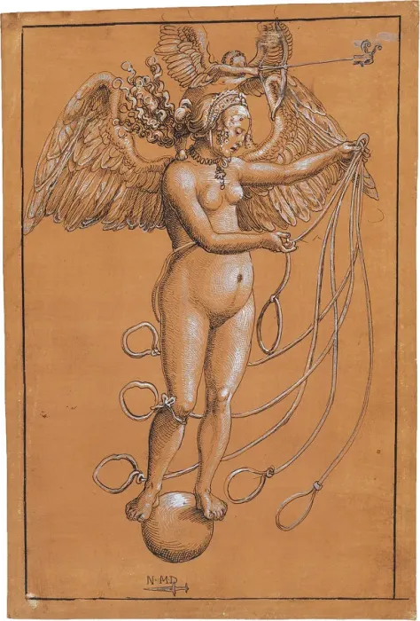 Framed Print : Frau Venus, c. 1512. Creator: Manuel, Niklaus (ca. 1484-1530) Framed Print : Frau Venus, c. 1512. Creator: Manuel, Niklaus (ca. 1484-1530)