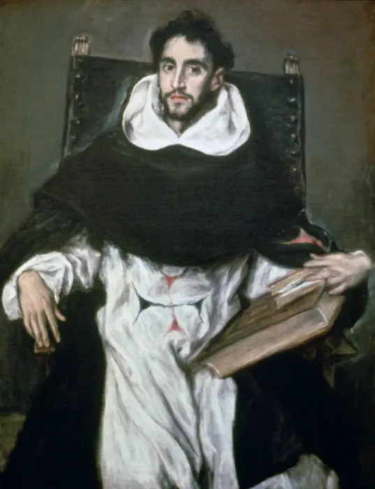 Framed Print : Fray Hortensio Felix Paravicino, 1609. Artist: El Greco Framed Print : Fray Hortensio Felix Paravicino, 1609. Artist: El Greco