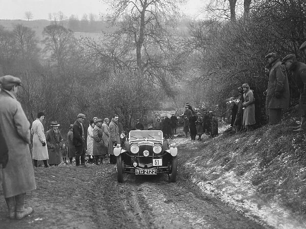 Frazer-Nash of AL Marshall competing in the Sunbac Colmore Trial, Gloucestershire, 1933