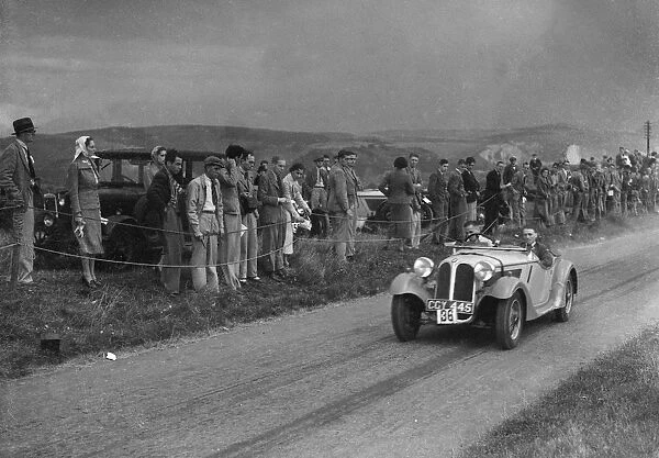 Frazer-Nash BMW 319  /  55 of EN Leon at the Bugatti Owners Club Lewes Speed Trials, Sussex, 1937