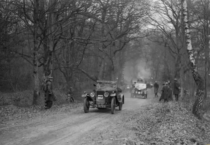 Framed Print : Frazer-Nash competing in the Sunbeam Motor Car Club Bognor Trial, 1929. Artist: Bill Brunell