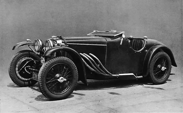 Framed Print : Frazer Nash Racing Car, 1937
