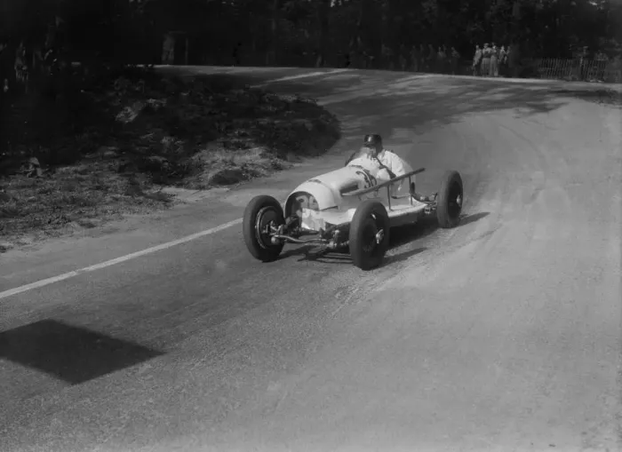 Framed Print : Frazer-Nash racing at Donington Park, Leicestershire, c1930s. Artist: Bill Brunell Framed Print : Frazer-Nash racing at Donington Park, Leicestershire, c1930s. Artist: Bill Brunell