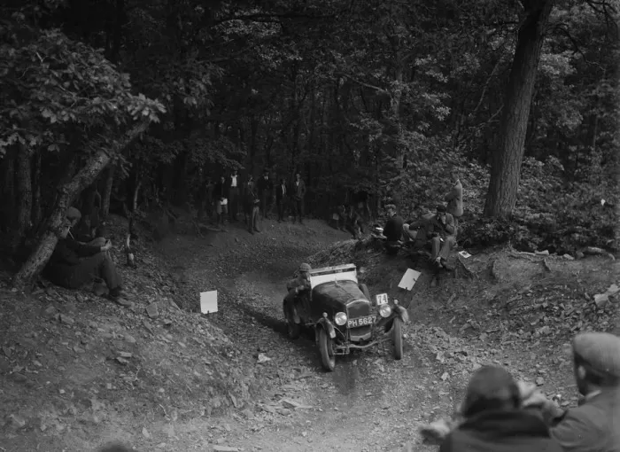 Framed Print : Frazer-Nash Vitesse taking part in a motoring trial, c1930s. Artist: Bill Brunell Framed Print : Frazer-Nash Vitesse taking part in a motoring trial, c1930s. Artist: Bill Brunell