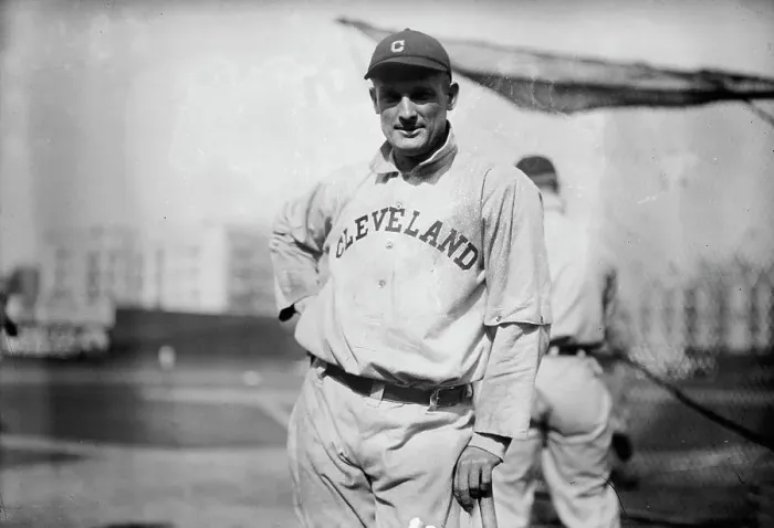 Framed Print : Fred Blanding, Cleveland AL (baseball), c1912. Creator: Bain News Service Framed Print : Fred Blanding, Cleveland AL (baseball), c1912. Creator: Bain News Service