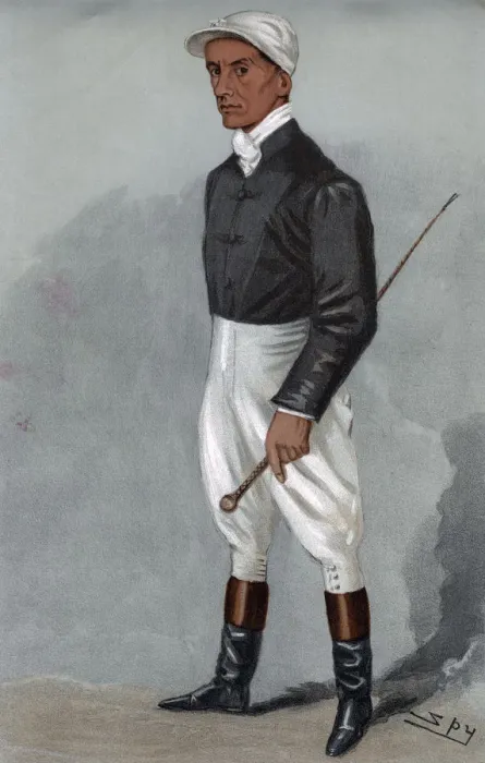 Framed Print : Fred Rickaby, English jockey 1901. Artist: Spy Framed Print : Fred Rickaby, English jockey 1901. Artist: Spy