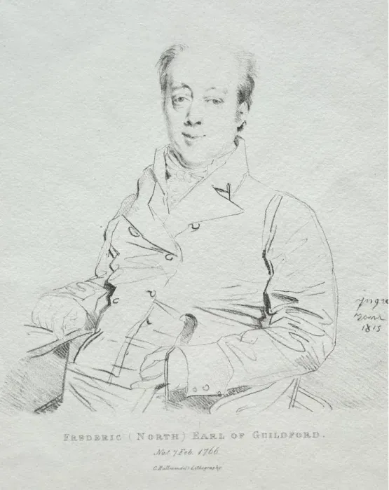 Framed Print : Frederic 5th Earl of Guilford, 1815. Creator: Jean-Auguste-Dominique Ingres (French, 1780-1867) Framed Print : Frederic 5th Earl of Guilford, 1815. Creator: Jean-Auguste-Dominique Ingres (French, 1780-1867)