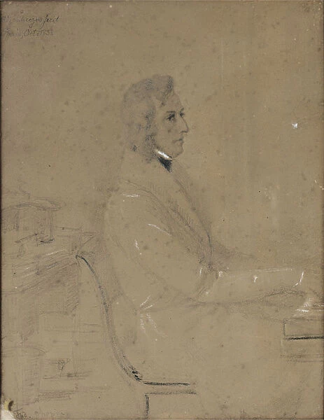 Frederic Chopin at piano