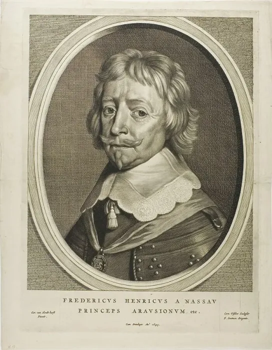 Framed Print : Frederic Henry of Nassau, n.d. Creator: Cornelis de Visscher Framed Print : Frederic Henry of Nassau, n.d. Creator: Cornelis de Visscher