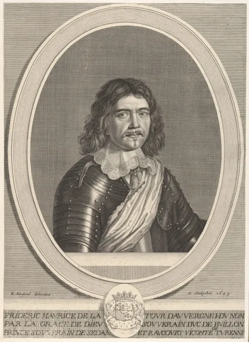Framed Print : Frederic-Maurice de la Tour d Auvergne, duc de Bouillon, 1649 Framed Print : Frederic-Maurice de la Tour d Auvergne, duc de Bouillon, 1649