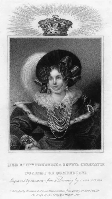 Framed Print : Frederica Sophia Charlotte, Duchess of Cumberland, 1830 Framed Print : Frederica Sophia Charlotte, Duchess of Cumberland, 1830
