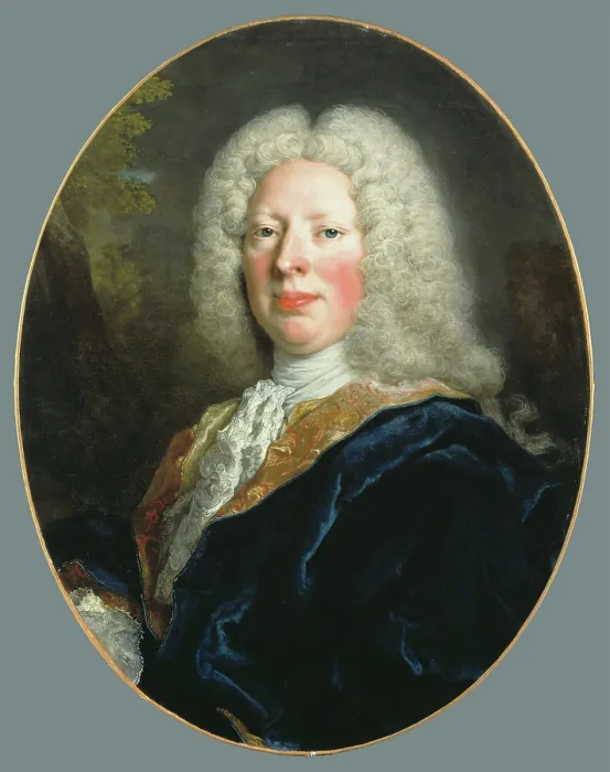 Framed Print : Frederick Augustus, Count Rutowski, c1729. Creator: Nicolas de Largilliere Framed Print : Frederick Augustus, Count Rutowski, c1729. Creator: Nicolas de Largilliere
