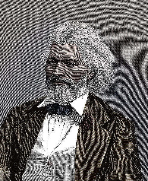 Frederick Douglass (1817-1895), American diplomat, abolitionist and writer, 1875