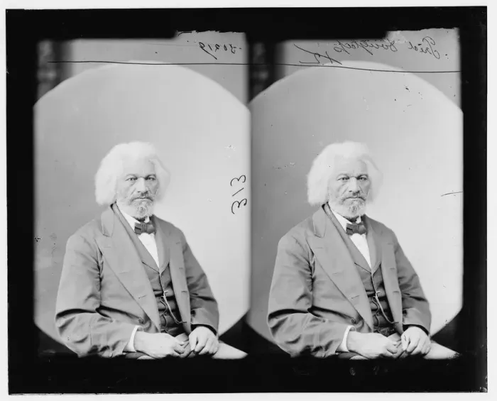 Framed Print : Frederick Douglass, ca. 1877. Creator: Unknown Framed Print : Frederick Douglass, ca. 1877. Creator: Unknown