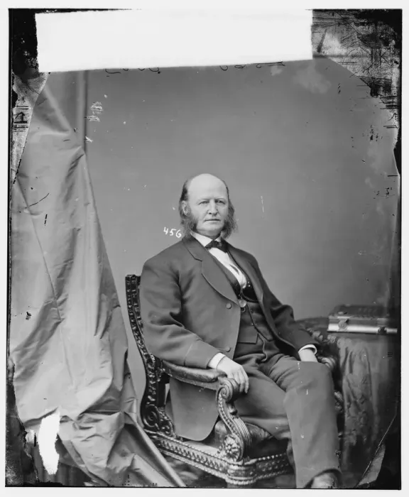Framed Print : Frederick Enoch Woodbridge of Vermont, between 1860 and 1875. Creator: Unknown Framed Print : Frederick Enoch Woodbridge of Vermont, between 1860 and 1875. Creator: Unknown