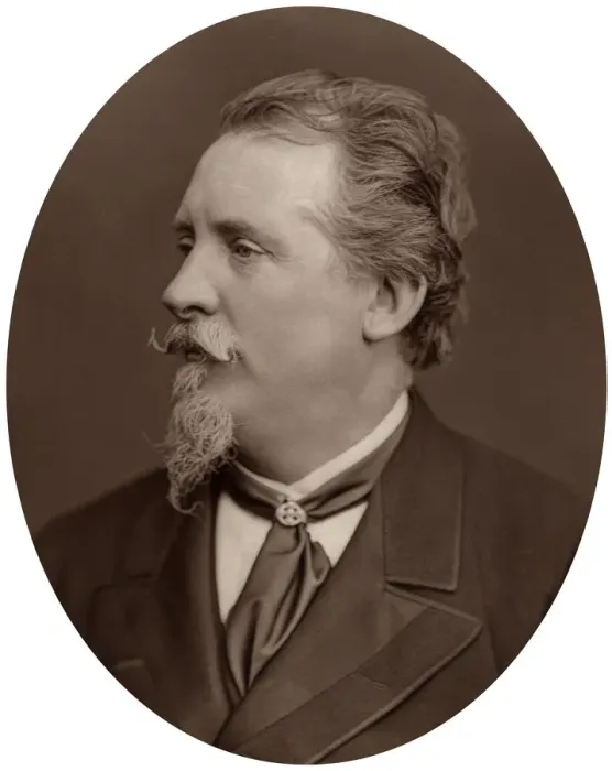 Framed Print : Frederick Goodall, painter, 1878. Artist: Lock & Whitfield Framed Print : Frederick Goodall, painter, 1878. Artist: Lock & Whitfield