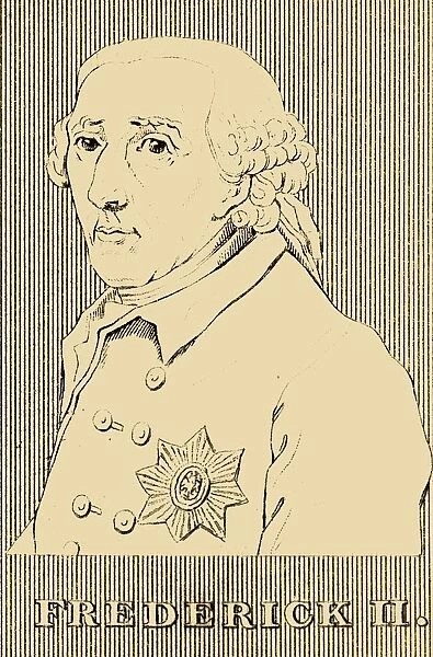 Frederick II, (1712-1786), 1830. Creator: Unknown